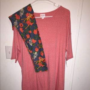 Lularoe Bambi legging outfit